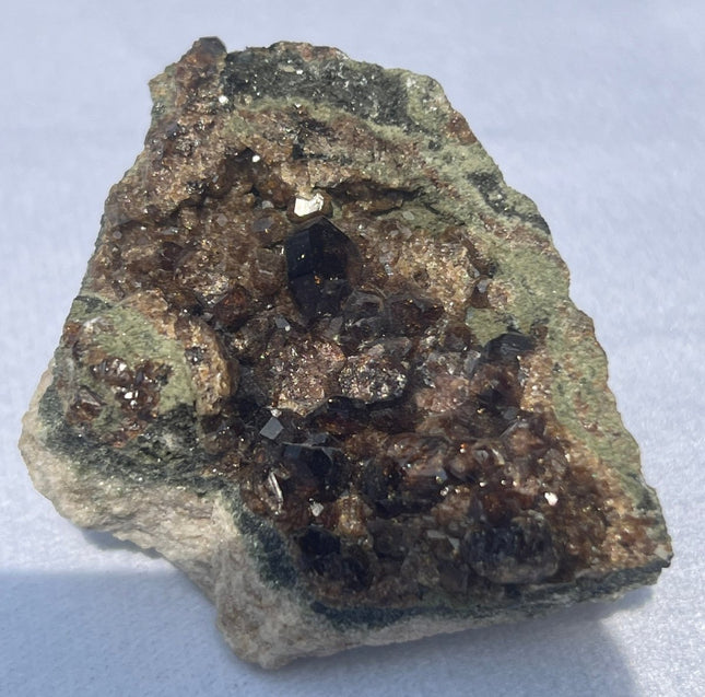 Vesuvianite Crystal from Bellecombe, Italy - My Shop of Wonders