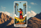 Inner Strength: Seven of Wands Advice - My Shop of Wonders