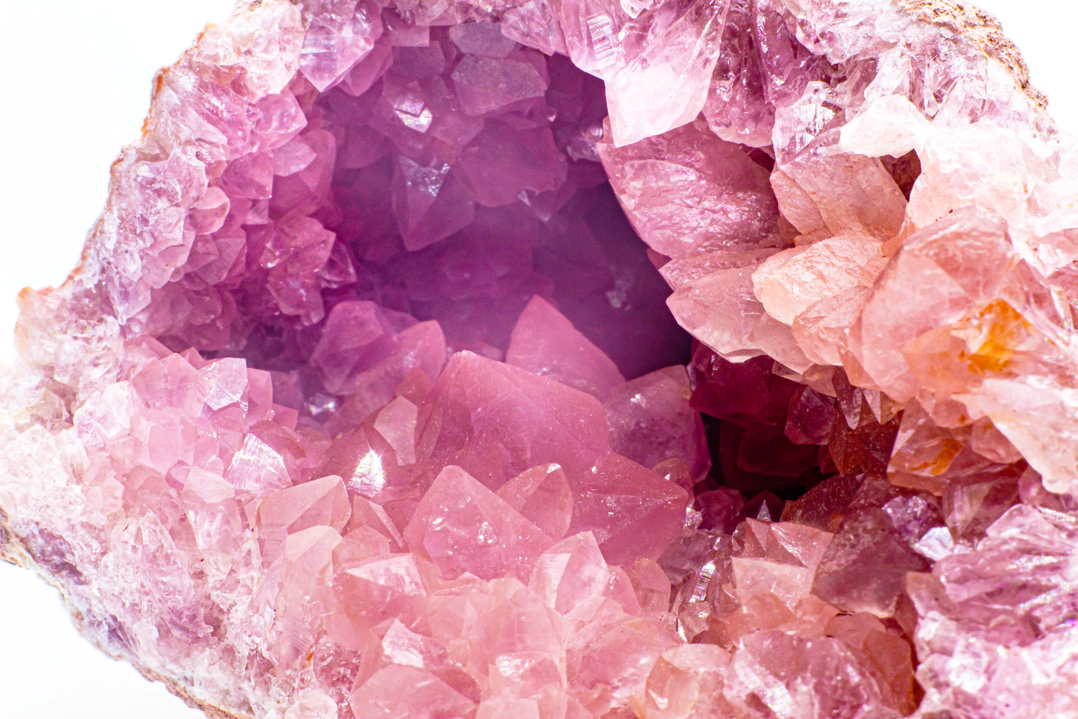 Pink Amethyst Geodes: Discovering Beauty and Spirituality