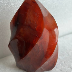 Carnelian Agate Freeform Standup Stone from Madagascar