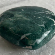 Moss Agate Heart Stone from India