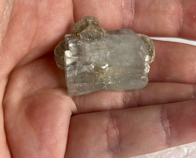 Aquamarine with Muscovite from Pakistan, Shigar Valley