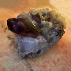 Amethyst auf Matrix aus Brandberg, Namibia