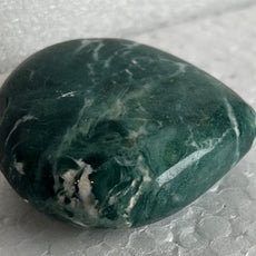 Moss Agate Heart Stone from India