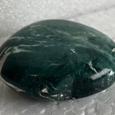 Moss Agate Heart Stone from India