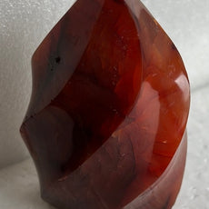 Carnelian Agate Freeform Standup Stone from Madagascar