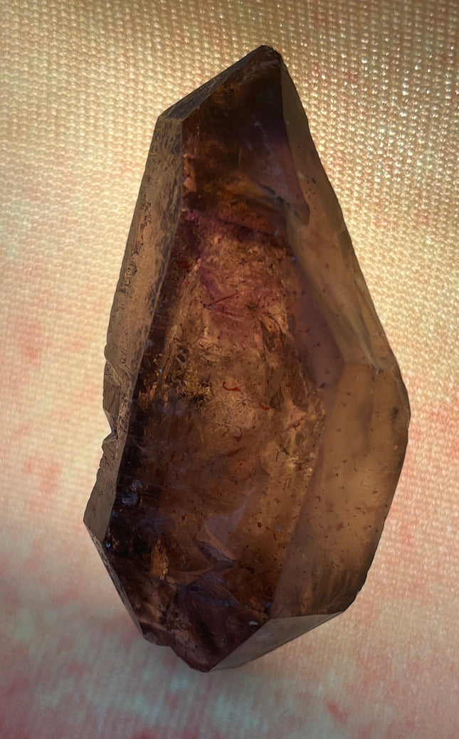 Amethyst aus Brandberg, Namibia, mit Phantomen