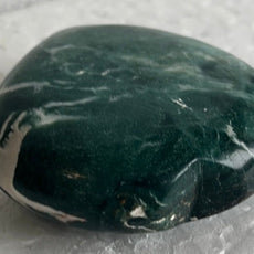 Moss Agate Heart Stone from India