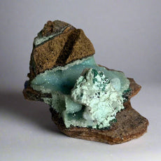 Druzy Chrysokoll aus dem Kongo