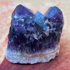 Amethyst-Kristallgruppe aus Sambia, schöne Farbe