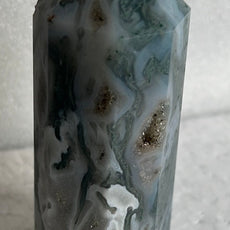 Moss Agate Tower, Obelisk, Stone from India