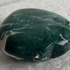 Moss Agate Heart Stone from India