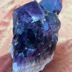 Amethyst-Kristallgruppe aus Sambia, schöne Farbe