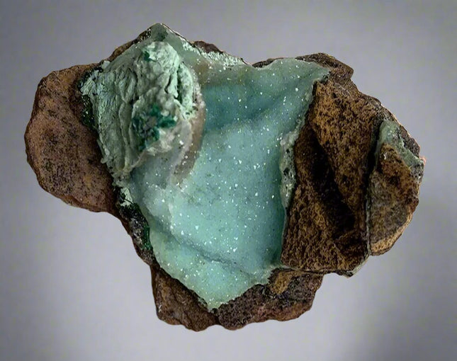 Druzy Chrysokoll aus dem Kongo