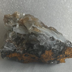 Blue and Yellow Barite Crystal from Morocco