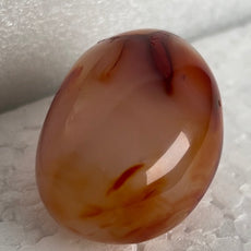 Carnelian Agate Palm Stone from Madagascar