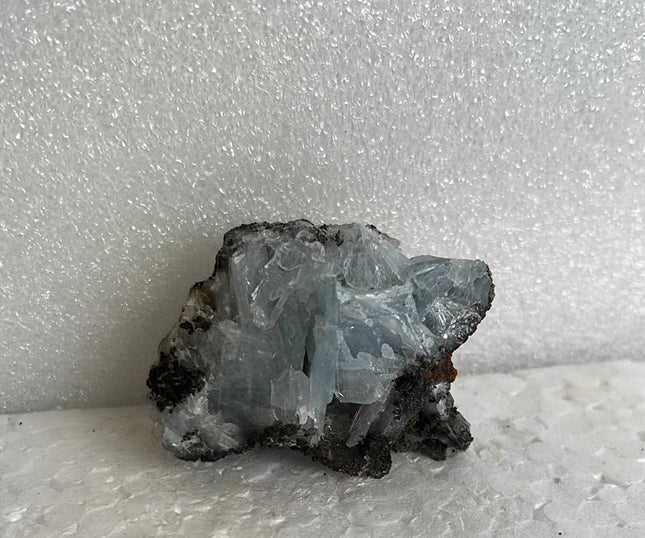 Blue Barite Crystal from Morocco