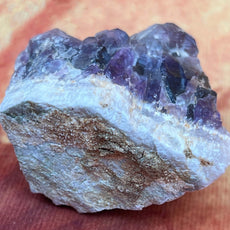 Amethyst-Kristallgruppe aus Sambia, schöne Farbe