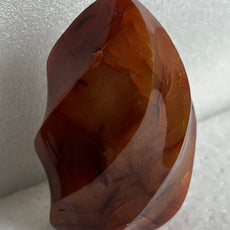 Carnelian Agate Freeform Standup Stone from Madagascar