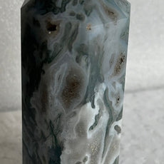 Moss Agate Tower, Obelisk, Stone from India