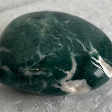 Moss Agate Heart Stone from India