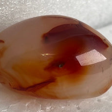 Carnelian Agate Palm Stone from Madagascar