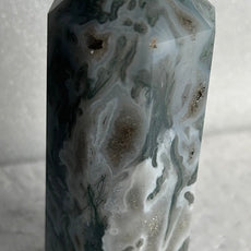 Moss Agate Tower, Obelisk, Stone from India