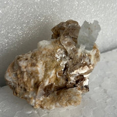 Aquamarine with Muscovite on Orthoclase from Pakistan, Shigar Valley