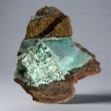 Druzy Chrysokoll aus dem Kongo