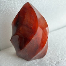 Carnelian Agate Freeform Standup Stone from Madagascar