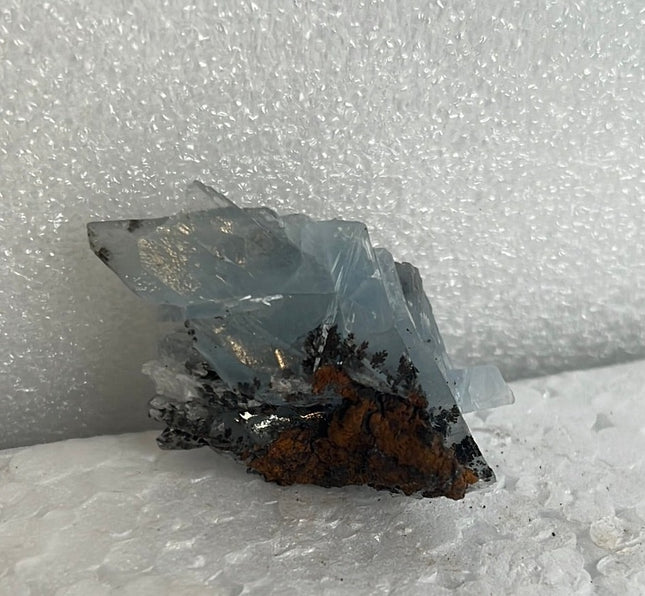 Blue Barite Crystal from Morocco