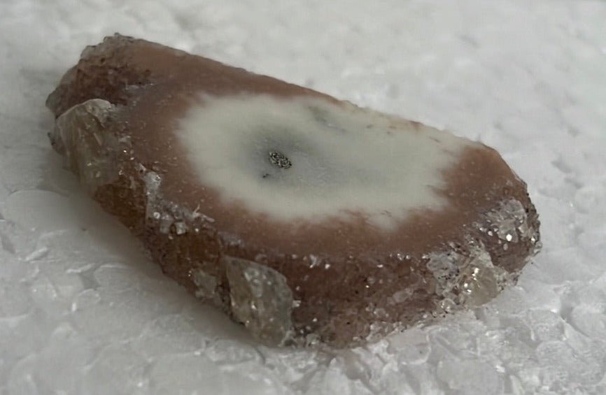 Agate Stalactite with Quartz from Uruguay - My Shop of Wonders