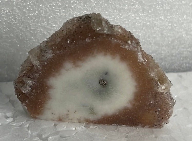 Agate Stalactite with Quartz from Uruguay - My Shop of Wonders