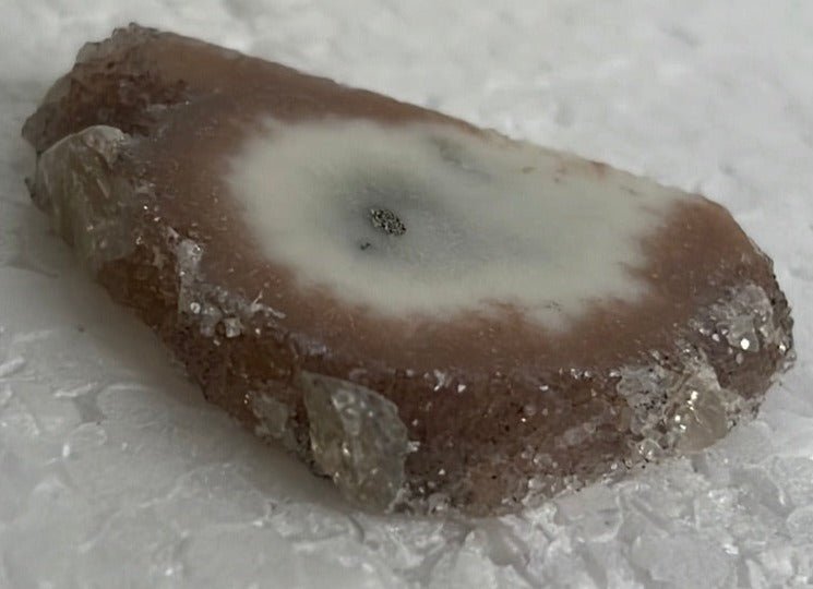 Agate Stalactite with Quartz from Uruguay - My Shop of Wonders