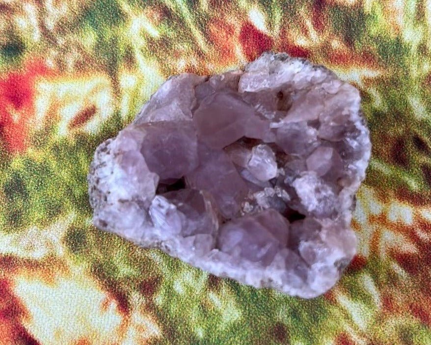 Argentinian Pink Amethyst Cluster Crystal: Rare Beauty Revealed - My Shop of Wonders