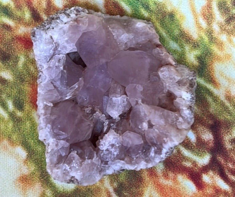 Argentinian Pink Amethyst Cluster Crystal: Rare Beauty Revealed - My Shop of Wonders