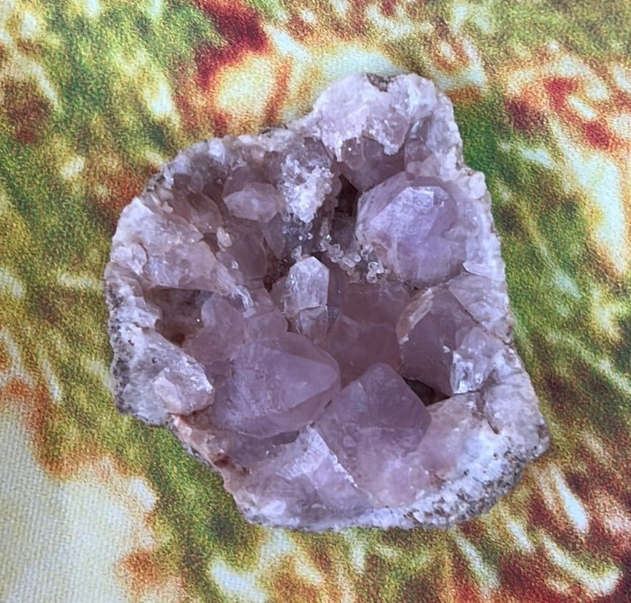 Argentinian Pink Amethyst Cluster Crystal: Rare Beauty Revealed - My Shop of Wonders