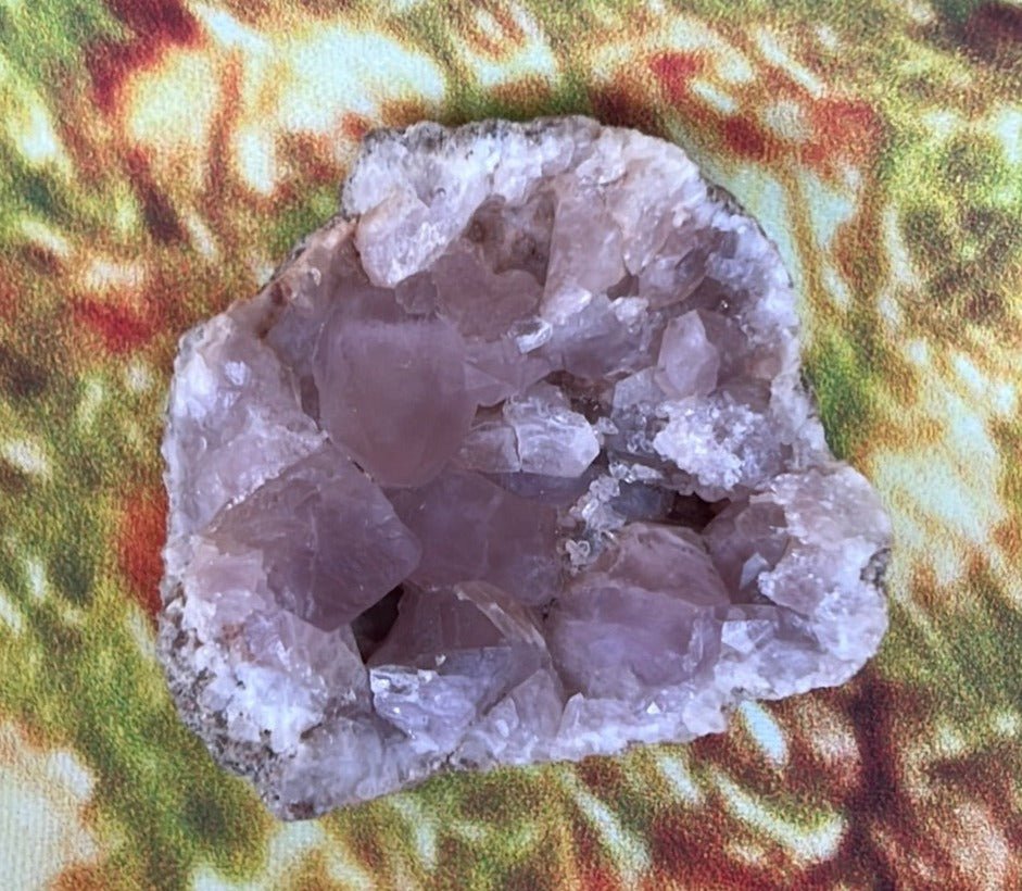 Argentinian Pink Amethyst Cluster Crystal: Rare Beauty Revealed - My Shop of Wonders