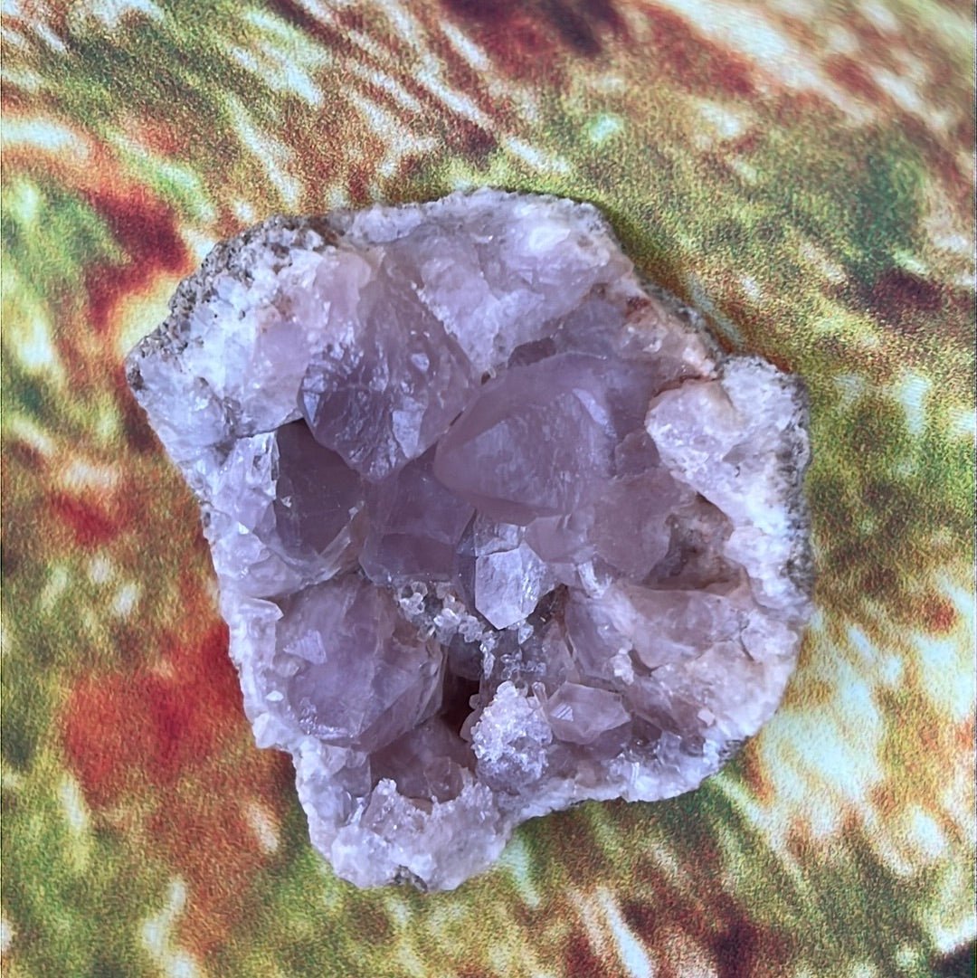 Argentinian Pink Amethyst Cluster Crystal: Rare Beauty Revealed - My Shop of Wonders