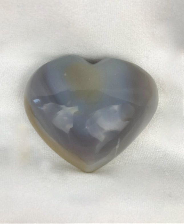 Beautiful Agate Heart - My Shop of Wonders