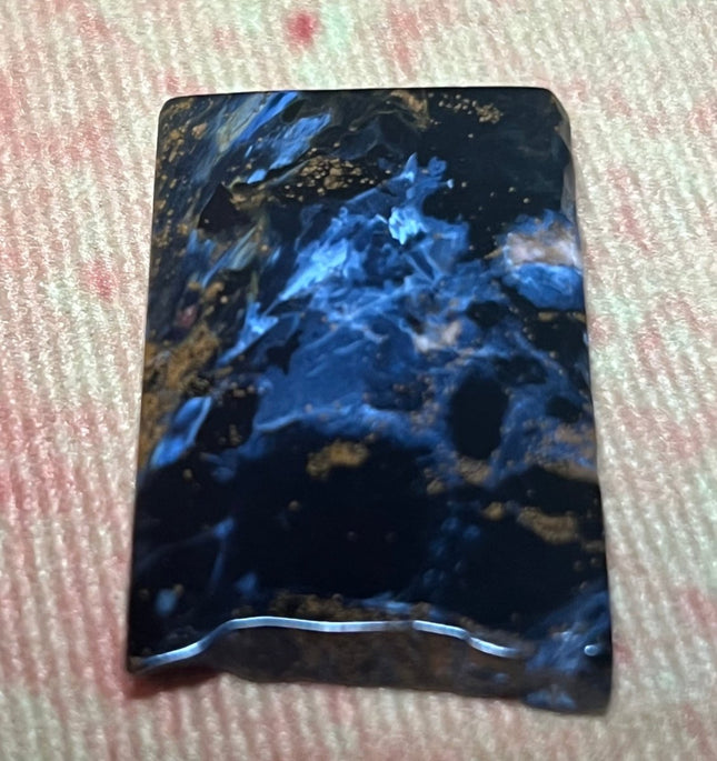 Blue and Golden Pietersite from Namibia - My Shop of Wonders