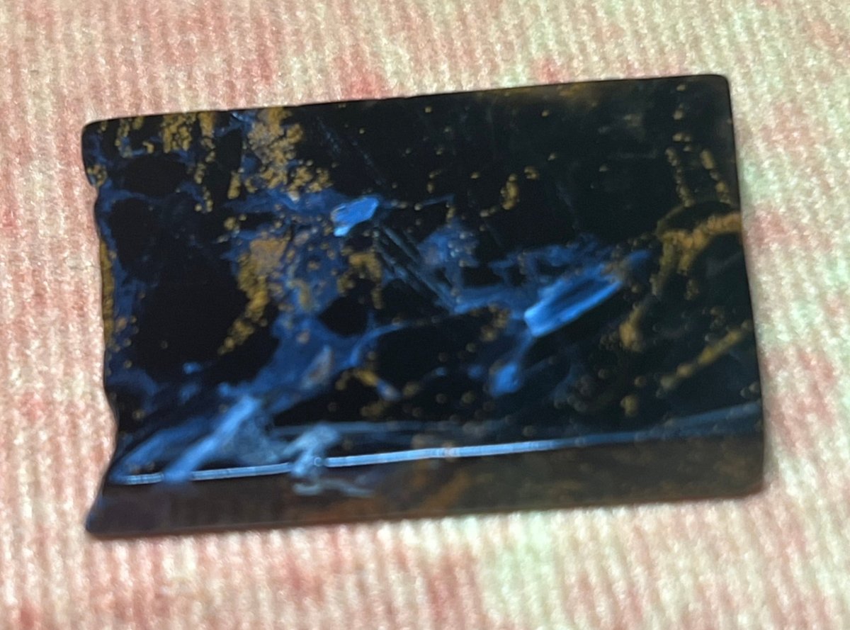 Blue and Golden Pietersite from Namibia - My Shop of Wonders