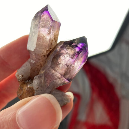 Buy Natural Amethyst Stones: Twin Beauties from Zambia - My Shop of Wonders