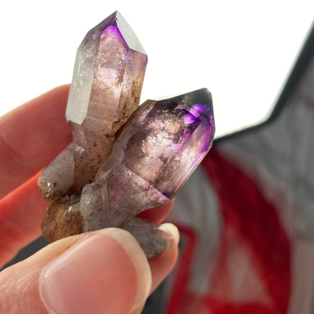 Buy Natural Amethyst Stones: Twin Beauties from Zambia - My Shop of Wonders