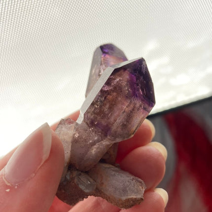 Buy Natural Amethyst Stones: Twin Beauties from Zambia - My Shop of Wonders