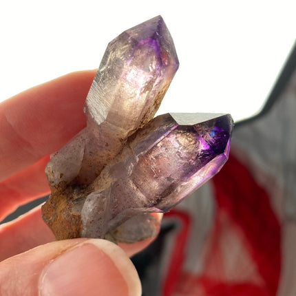Buy Natural Amethyst Stones: Twin Beauties from Zambia - My Shop of Wonders