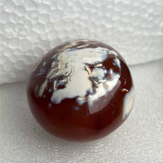 Unique Carnelian Agate Palm Stone from Madagascar