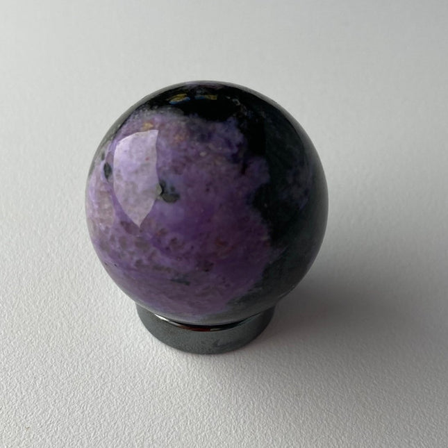Charoite Sphere from Russia - My Shop of Wonders