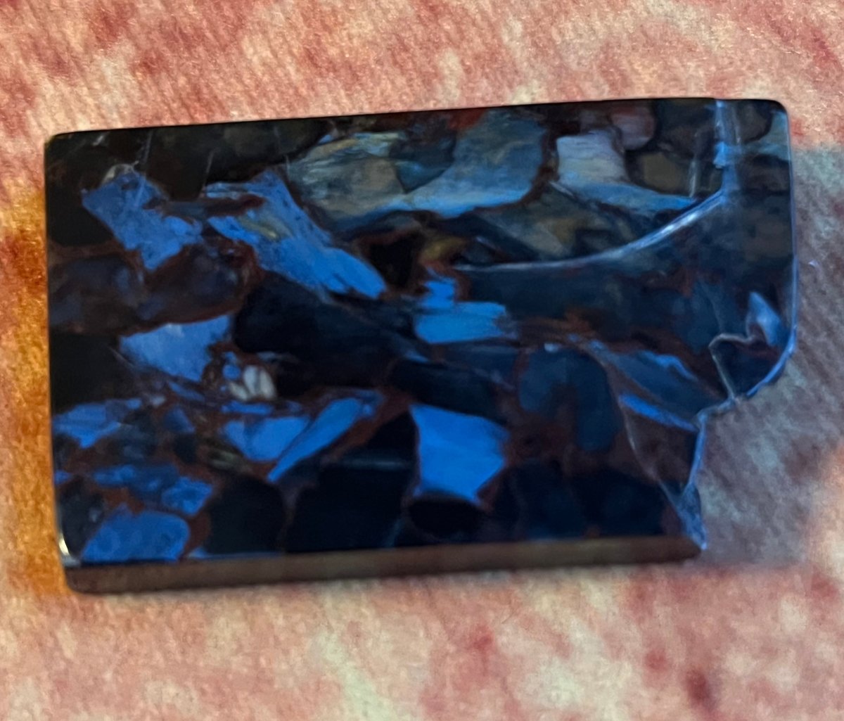 Chatoyant Blue and Golden Pietersite Crystal - My Shop of Wonders