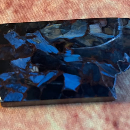 Chatoyant Blue and Golden Pietersite Crystal - My Shop of Wonders